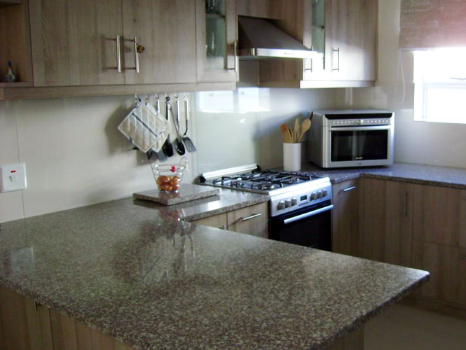 DARK PINK GRANITE COUNTERTOP