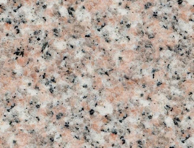 Light pink granite countertop