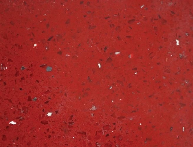 Starry Red Quartz Countertop