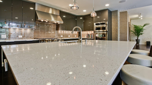 WHITE COTTON QUARTZ COUNTERTOP